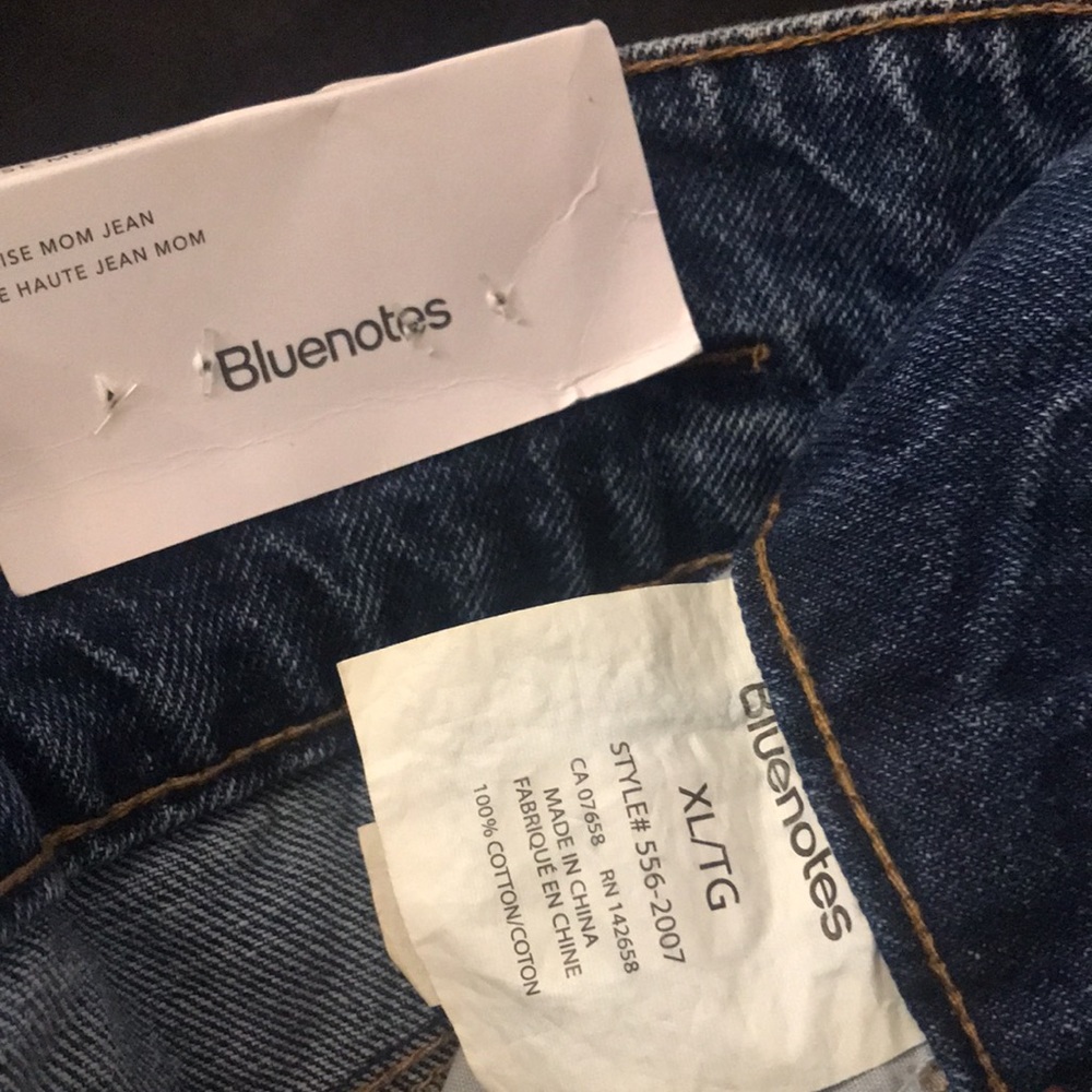 BlueNote High Rise Mom Jeans - Picture 3 of 5